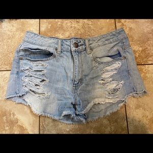American eagle high-rise Festival Jean shorts